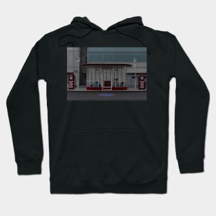 Retro gas station from Frankfurt Hoodie